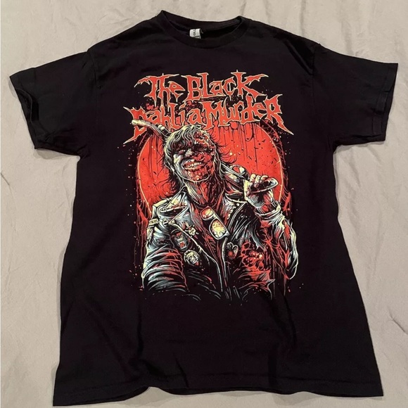 Gildan Other - The Black Dahlia Murder Metal Band Graphic Grunge T-Shirt Sz.M Gildan Black-Red